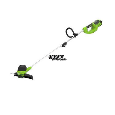 may cat co dung pin greenworks g40lt30 (than may) hinh 1