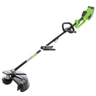 may cat co chay pin greenworks gd40bcb (40v) hinh 1