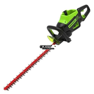 may cat tia hang rao dung pin greenworks htc402 hinh 1