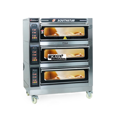 lo nuong banh southstar dien 3 tang 6 khay yxd-60ci  hinh 1