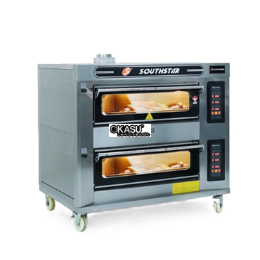 lo nuong banh southstar gas 2 tang 4 khay hinh 1
