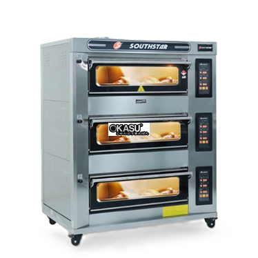 lo nuong banh southstar gas 3 tang 6 khay yxy-60ai  hinh 1
