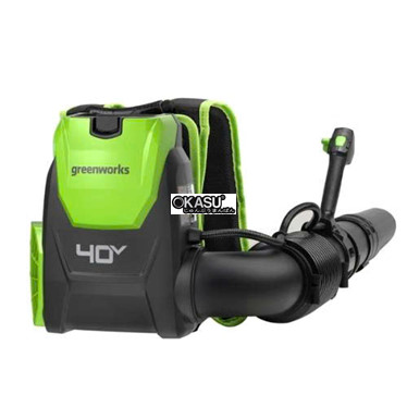 may thoi la deo lung dung pin greenworks blf446 hinh 1