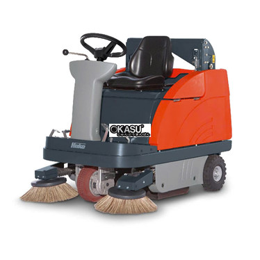 xe quet rac ngoi lai sweepmaster 980 r/rh hinh 1