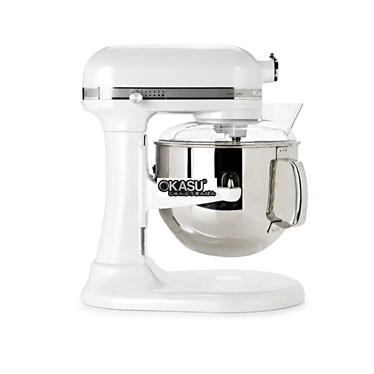 may tron bot kitchenaid 7qt 6.9l mau trang – 220 volt hinh 1