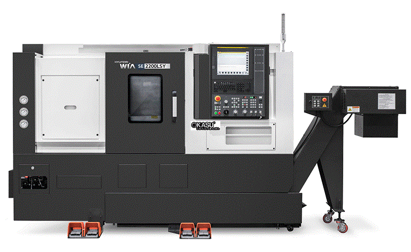Máy tiện CNC Hyundai SE2200LMA