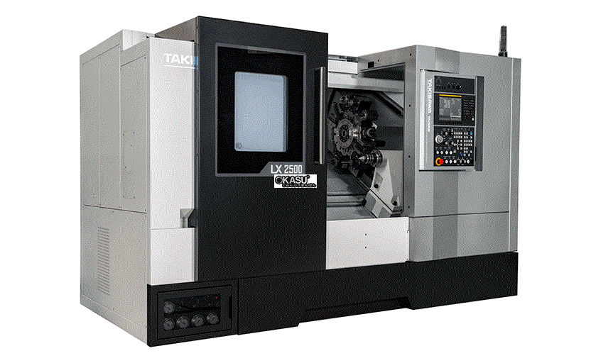 Máy tiện CNC 2 trục giường nghiêng LX-2500 
