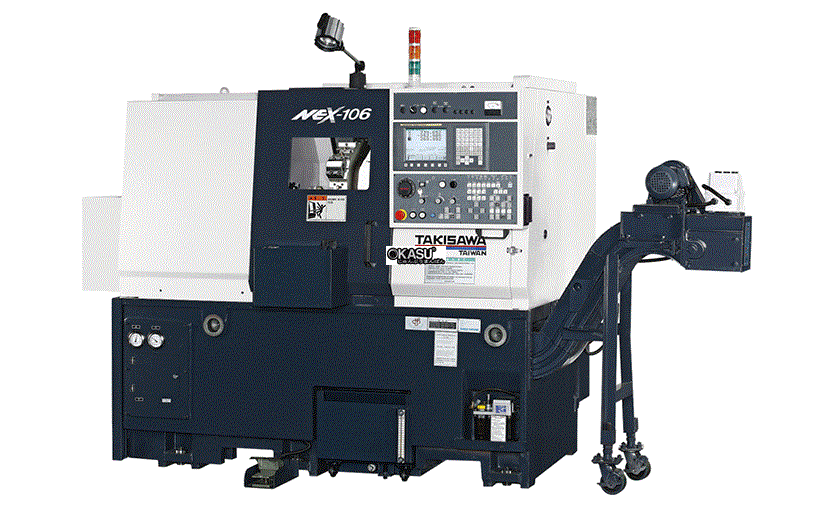 Máy tiện CNC 2 trục giường nghiêng NEX-106 