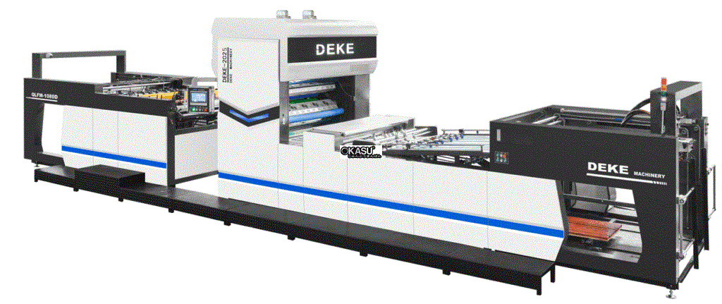 Máy cán màng toàn tự động Deke QLFM-1080D