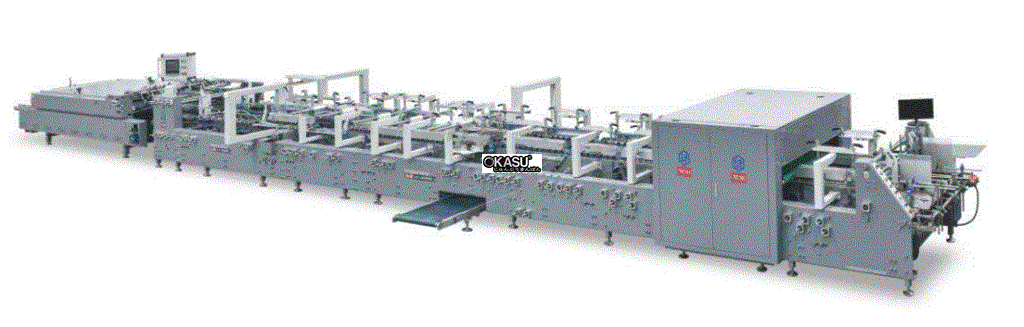 Máy dán hộp chức năng kiểm tra (Tốc độ cao 400 mét/phút) JY-850SG-J