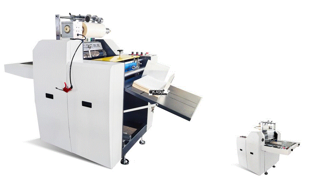 Máy cán màng bán tự động 560 (In nhanh in test) VG-SFML-560M4
