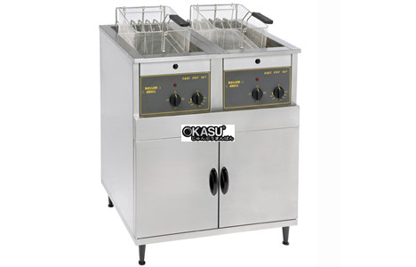 bep chien nhung doi dung dien roller grill rf14ds 14l floor standing hinh 2