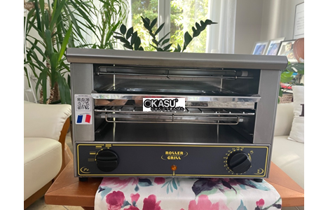 may nuong banh mi hong ngoai roller grill bar 1000 hinh 3