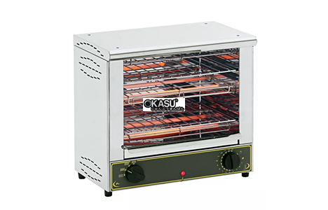 may nuong banh mi hong ngoai roller grill bar 2000 hinh 2