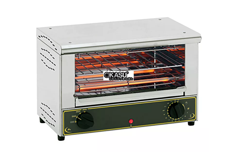 may nuong banh mi hong ngoai roller grill bar 1000 hinh 2