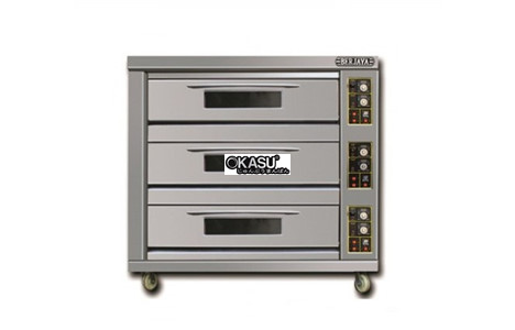 lo nuong 3 tang 9 khay berjaya bjy-g270-3bd dung gas hinh 2