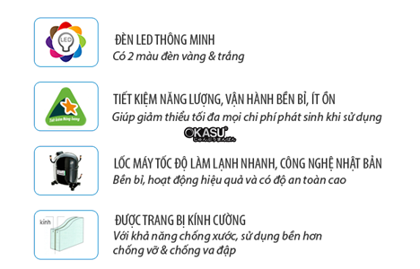 tu trung bay banh okasu oka-400l hinh 2