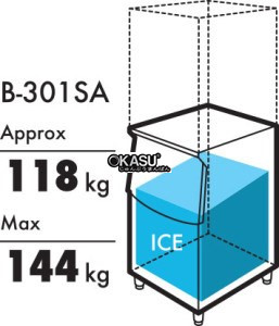 thung dung da hoshizaki b-301sa hinh 2