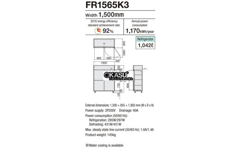 tu mat 4 canh fujimak fr1565k3 (nhat ban) hinh 2