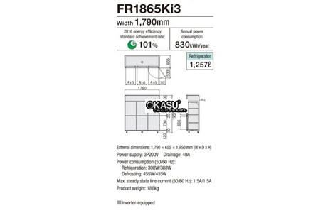 tu mat 6 canh fujimak fr1865ki3 (nhat ban) hinh 2