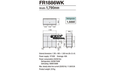 tu mat 6 canh fujimak fr1886wk hinh 2