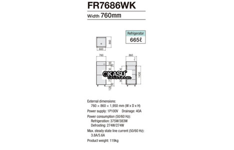 tu mat 2 canh fujimak fr7686wk hinh 2