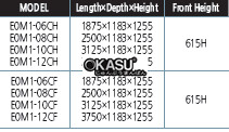 tu trung bay thuc pham opo e0m1-10ch hinh 2