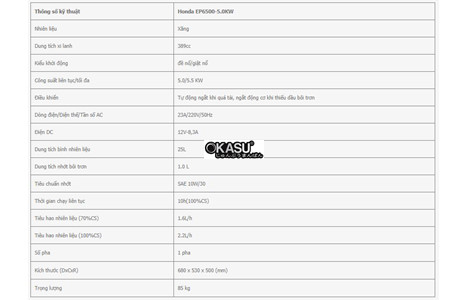 may phat dien honda ep6500 – 5.0kw hinh 2