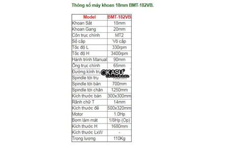 may khoan 18mm cao 1m7 bmt-182vb hinh 2