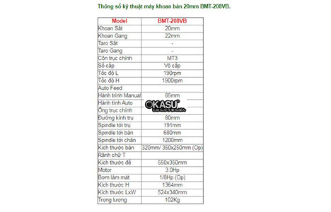 may khoan ban 20mm bmt-208vb hinh 2