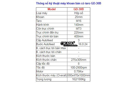 may khoan ban 1hp 25mm co taro gd-30b hinh 2