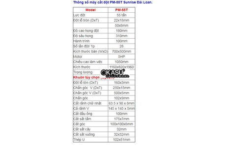 may cat dot da nang pm-55t hinh 2