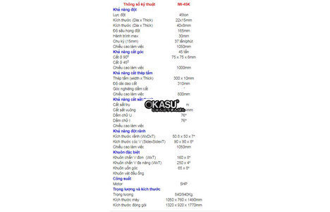 may cat dot da nang iw-45k hinh 2