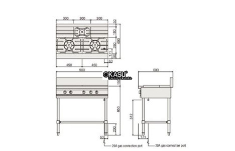 bep gas fujimark fgtns096021 hinh 3