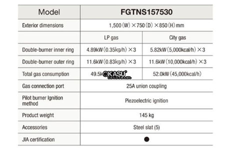 bep gas fujimark fgtns157530 hinh 2