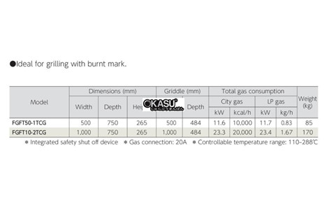 bep nuong gas dang thanh fujimark fgft50-1tcg hinh 2