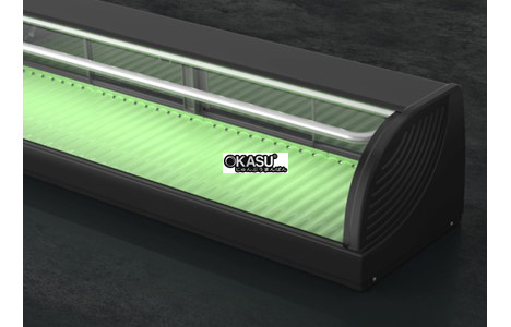 tu trung bay sushi hoshizaki hnc-120be-l-b hinh 2