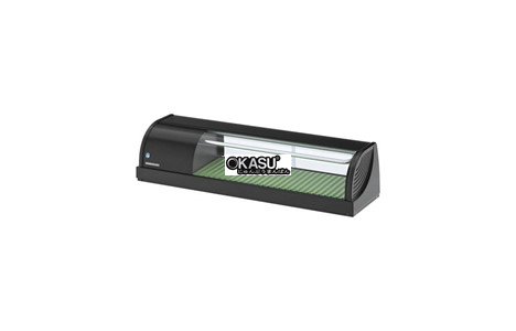 tu trung bay sushi hoshizaki hnc-120be-l-b hinh 2