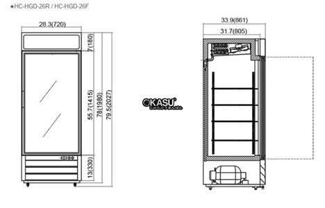 tu mat 1 canh kinh cua keo firscool hc-hgd-26r hinh 3