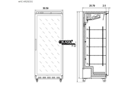 tu mat firscool hc-hr25esg hinh 3