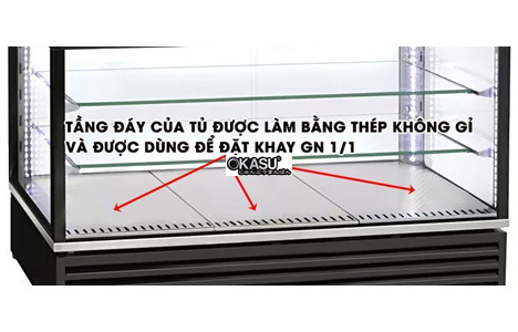 tu trung bay lanh roller grill cd 1200 hinh 3