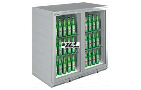 tu mat quay bar 2 canh kinh klaus kbc2 hinh 2