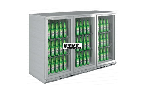 tu mat quay bar 3 canh kinh klaus kbc3 hinh 2