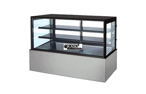 tu trung bay banh kem 485 lit lassele lcd-1500s hinh 2