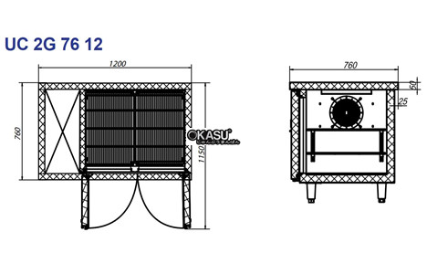 ban mat inox 2 cua turbocool 300 lit uc 2g 76 12 hinh 2