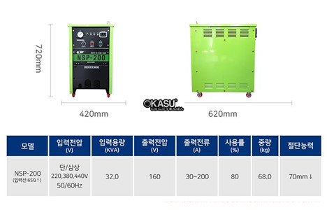 may cat plasma nsp-200 hinh 2