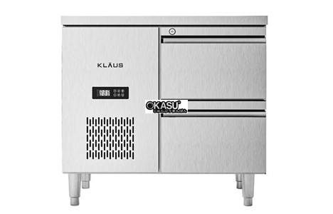 ban mat inox 2 ngan keo klaus kdc-1.1-1n hinh 2