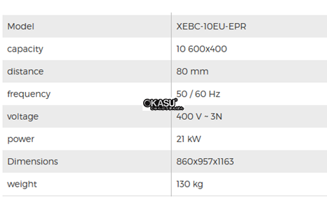 lo nuong cong nghiep unox xebc-10eu-epr  hinh 2