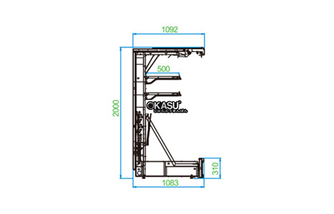   tu trung bay sieu thi carrier a/ amf-d2520ad hinh 2