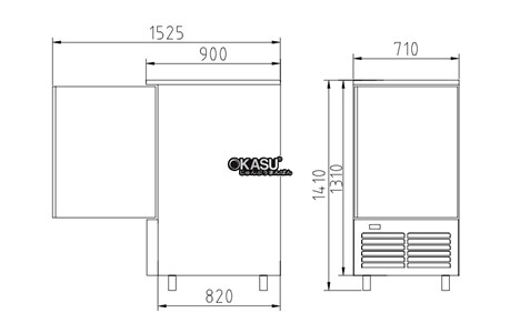 tu lanh am sau kolner cdl-60l218 (218 lit) hinh 2